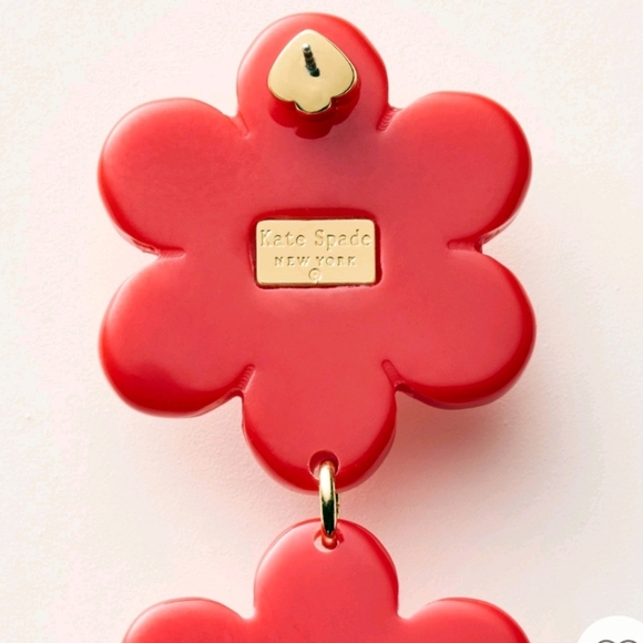Kate Spade x Target Floral Dangle Earring - Picture 5 of 6